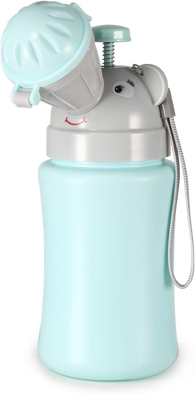 ONEDONE Portable Baby Child Potty Urinal Emergency Toilet for Camping Car Travel and Kid Potty Pee Training (Blue) - Image 2