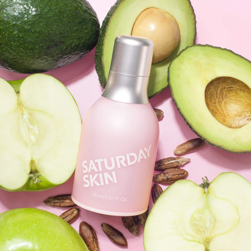 Saturday Skin Wide Awake Brightening Cream Illuminating Eye Cream for Wrinkles, Puffy Eyes+Dark Circles Lightweight, Moisturizing, Deeply Hydrates, Anti Aging Reduce Fine Lines 1.01 Fl Oz (30ml) - Image 2