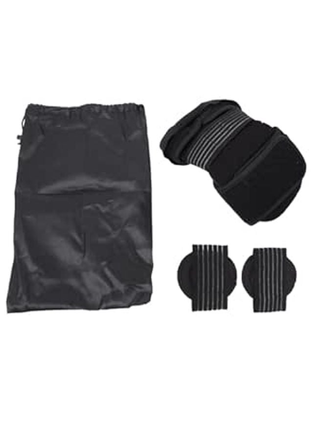 Plantar Fasciitis Night Splint Adjustable Foot Drop Brace with Green Insole and Carry Bag - Image 1