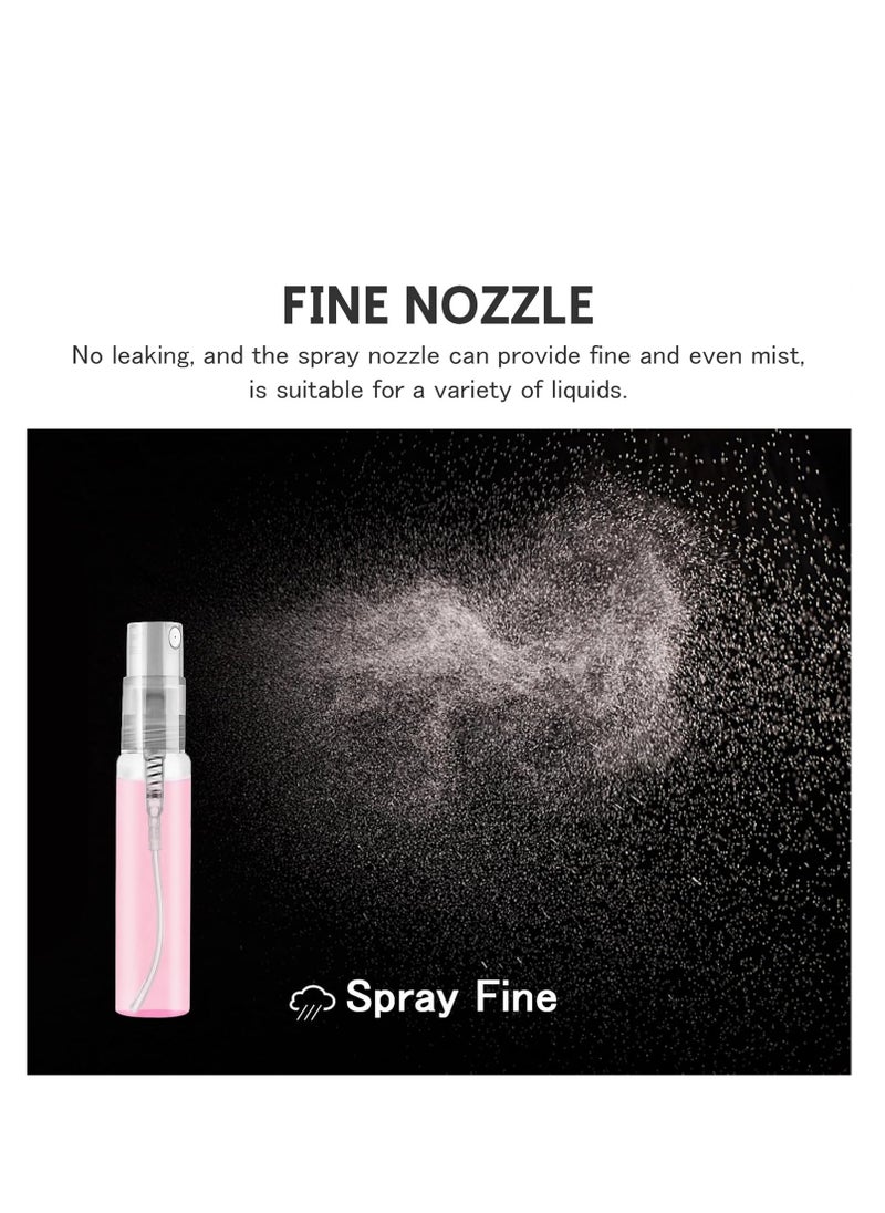 Csdtylh - Mini Spray Bottle 105PCS 5ML Clear Glass Perfume Bottles Refillable Fine Mist Spray Bottles Empty Fragrance Sample Spray Containers Cosmetics Atomizer for Cleaning,Travel,Essential Oils - Image 1