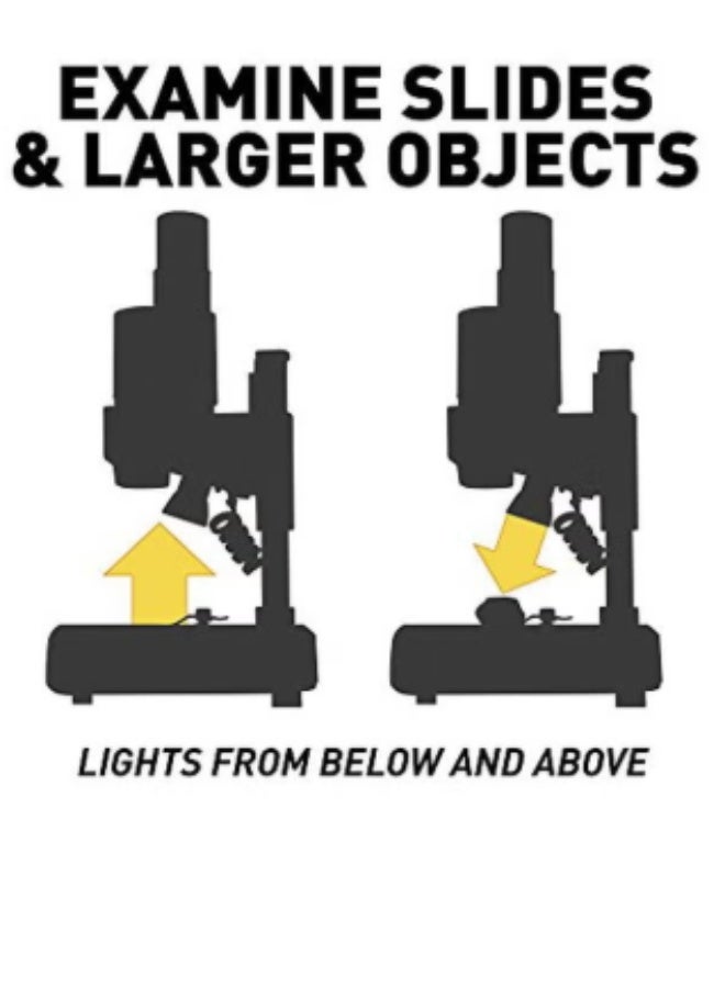 NATIONAL GEOGRAPHIC 🔬 National Geographic Ultimate Dual Microscope – 2-in-1 Discovery Kit! - Image 3