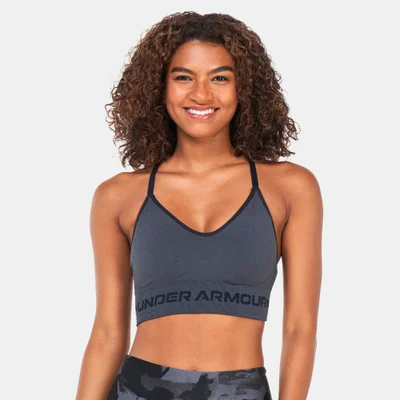 UNDER ARMOUR Women's Seamless Long Heather Sports Bra