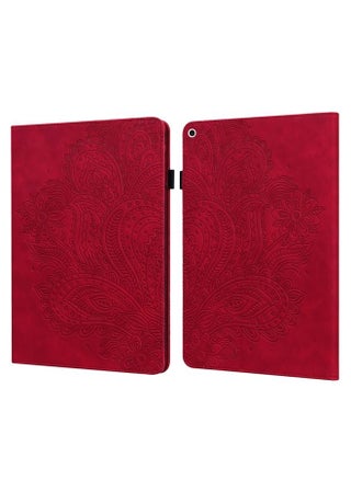 Case Cover Peacock Embossed Pattern TPU + PU Horizontal Flip Leather Case with Holder & Card Slots & Wallet & Sleep / Wake-up Function For iPad 9.7 2017 & 2018 Red - pzsku/Z9A11BEFB834C98D3D738Z/45/_/1708915410/dfc009e8-f89b-4435-a809-d9d729b0fb01
