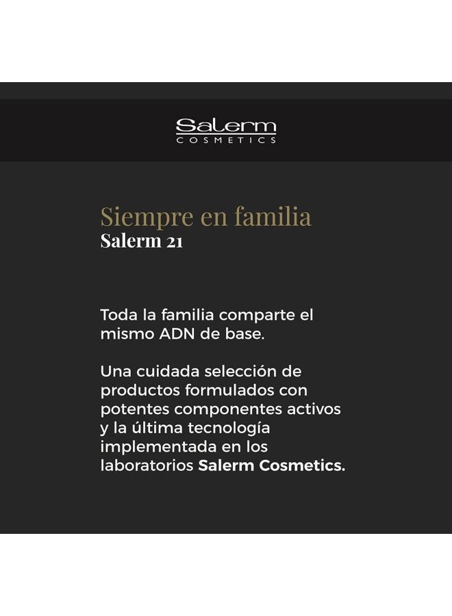 Salerm Cosmetics Instant Hair Conditioner 21 Silk Protein - 200 ml - Leave-In or Rinse-Out Conditioner - with Silk Proteins - Heat Protector and Hydrating - Image 3