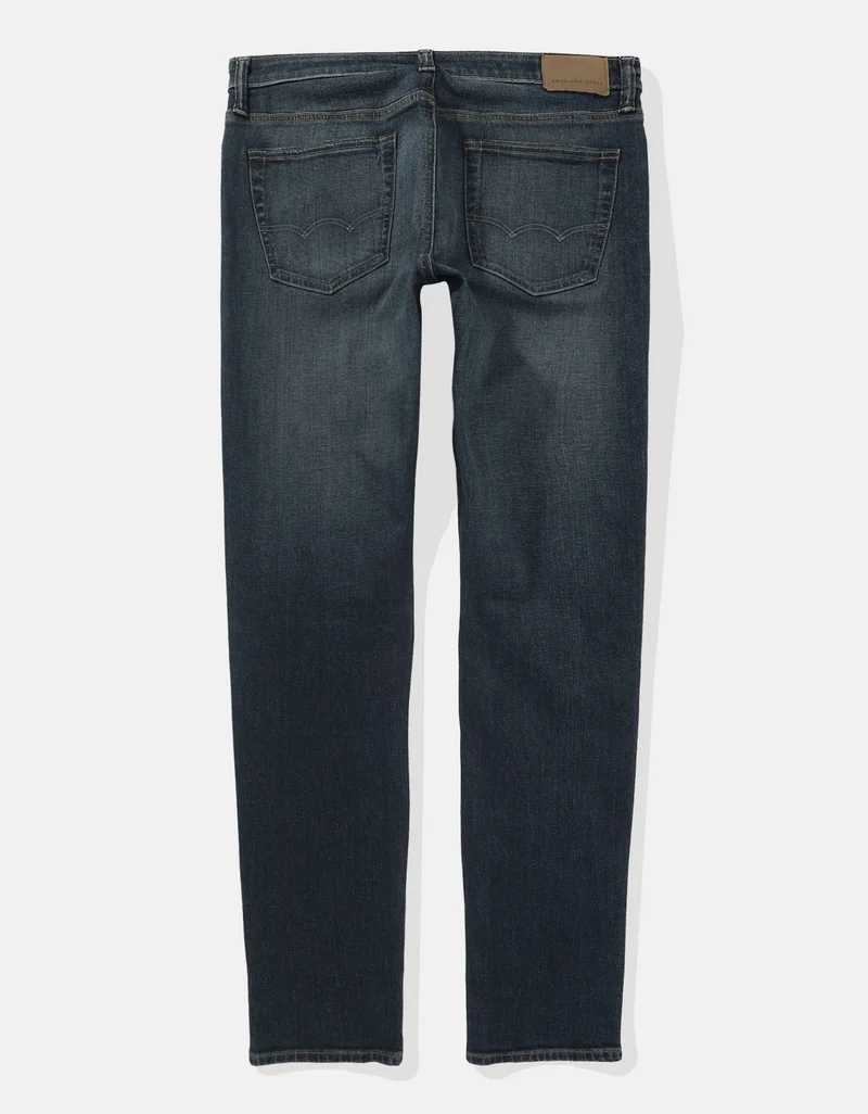 American Eagle Dark Clean Athletic Rinse Wash Skinny Jeans