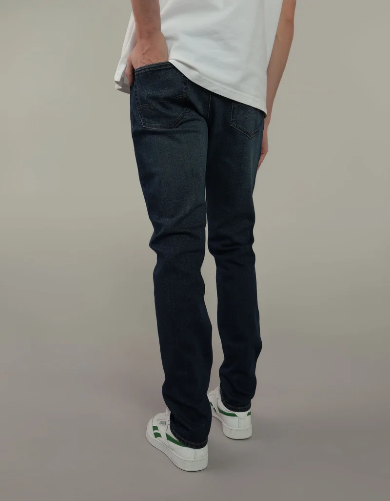 American Eagle Dark Clean Athletic Rinse Wash Skinny Jeans