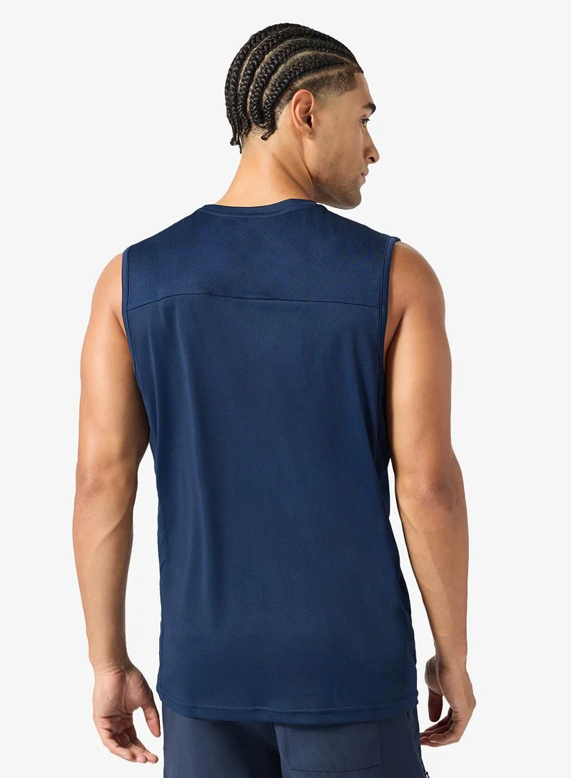 سن اند ساند سبورتس تيشيرت التمرين بلا أكمام للرجال