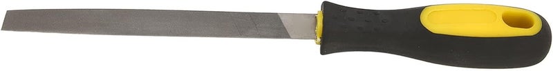 Metal File Comfortable Non Slip Medium Tooth Half Round File T12 Carbon Tool Steel File Tool, Ergonomic Design with PP, Plastic Rubber Material, Sharpener for Steel Copper - Image 3