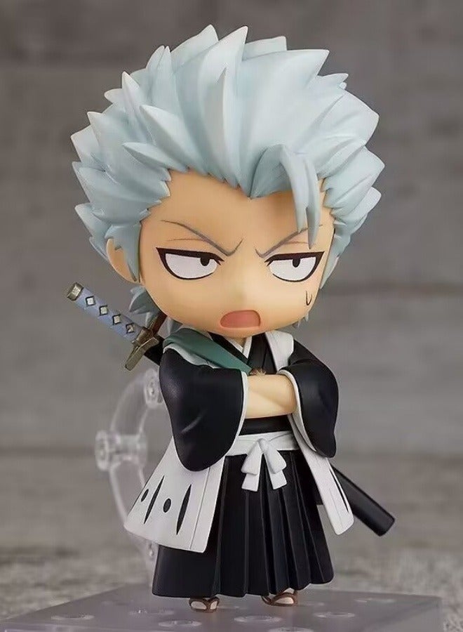 Q version of Bleach Juban Team Hibiya Dongshiro changing face can be done by hand desktop decoration model collection decorative toys  - Image 4