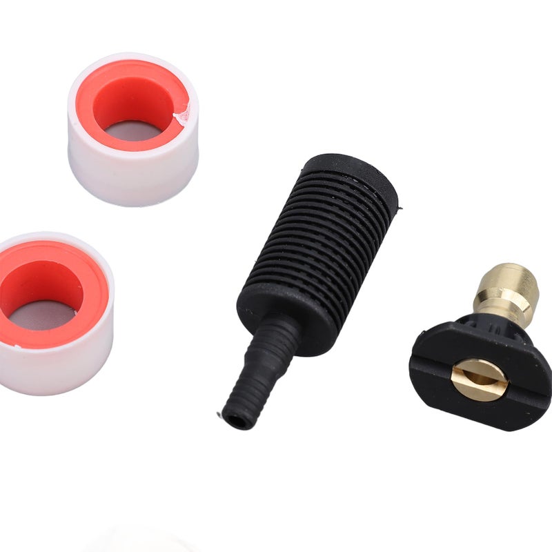 High Pressure Washer Chemical Injector Kit 4000PSI Adjustable Valve 9 8ft Hose Black Nozzle - Image 5