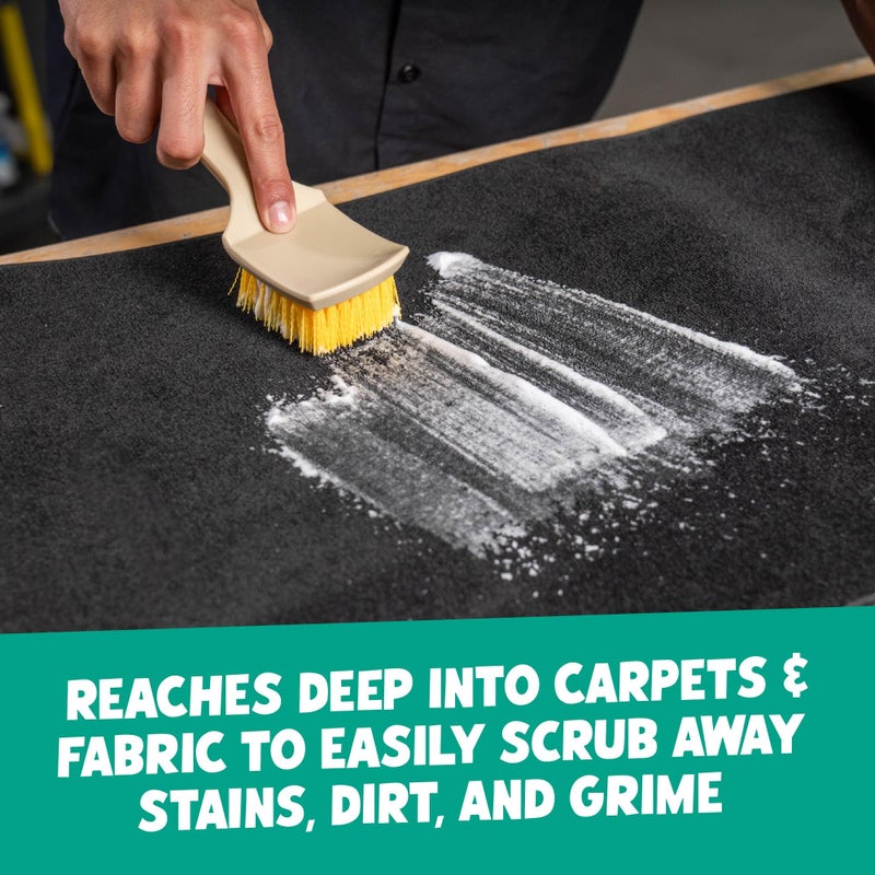 Chemical Guys Induro 7 Heavy Duty Interior Carpet & Upholstery Detailing Brush â€“ Durable Bristles, Car Carpet Brush for Deep Cleaning Fabric, Mats & Seats, Ergonomic Grip for Comfort and Control - Image 5