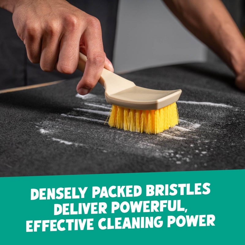 Chemical Guys Induro 7 Heavy Duty Interior Carpet & Upholstery Detailing Brush â€“ Durable Bristles, Car Carpet Brush for Deep Cleaning Fabric, Mats & Seats, Ergonomic Grip for Comfort and Control - Image 3