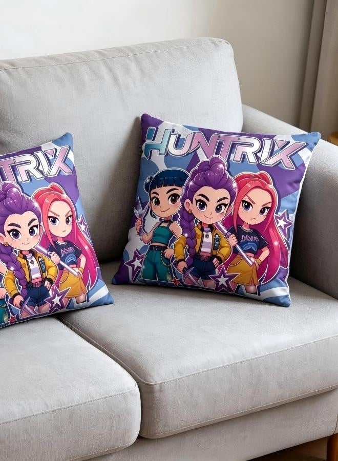 KPop Demon Hunters Witch Anime Merchandise Printed Pillowcase - Image 2