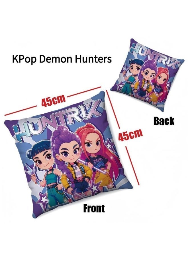 KPop Demon Hunters Witch Anime Merchandise Printed Pillowcase - Image 1