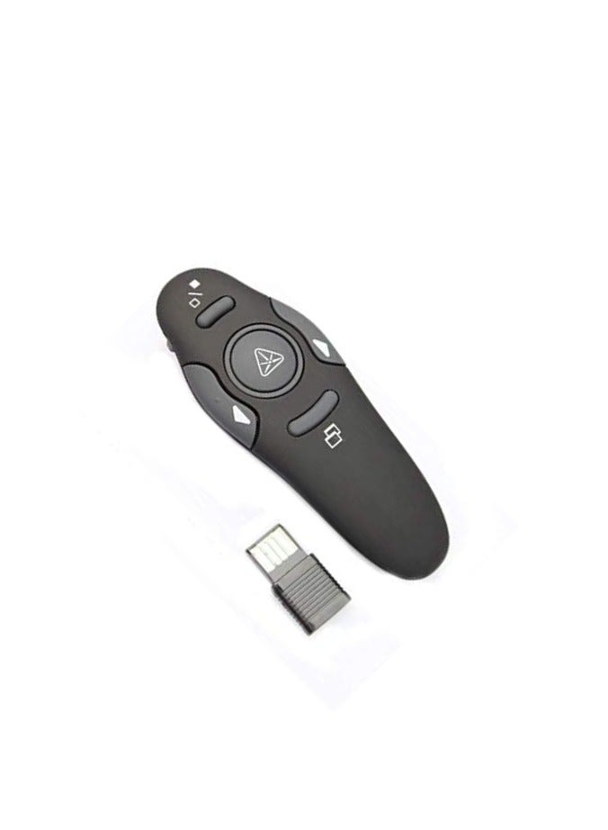 Wireless Presenter with Red Laser Pointers Pen USB RF Remote Control PPT Powerpoint Presentation - Image 2