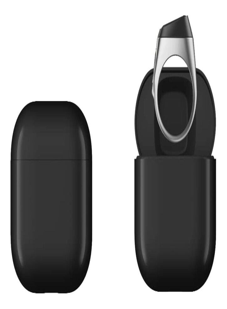 iQIBLA Smart Tasbih Zikr Ring New 2022 Aluminium alloy only 11.7g 18 MM SILVER With Charging Box - Image 4