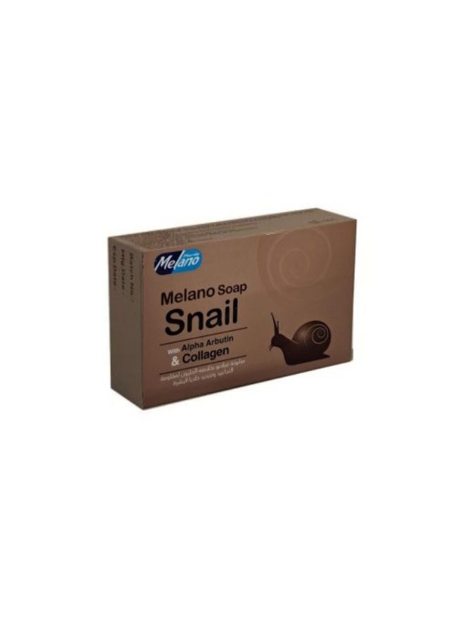 ميلانو صابون الحلزون ألفا أربوتين والكولاجين 100 جم - Image 2