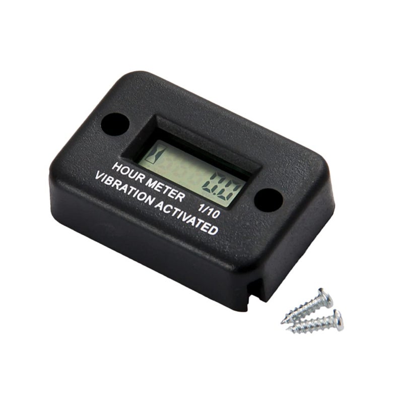 3Pcs LCD Hour Meter Timer 5 4X3 65cm Easy Installation For Engine Lawn Mower - Image 5