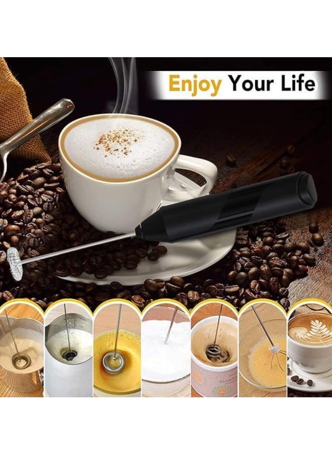 INFLUX INFLUX Electric Milk Frother and Coffee Blender - Hand Mixer for Coffee, Milk, and More | Compact Coffee Machine Accessory, Perfect for Turkish Coffee Maker & Kitchen Use Coffee Frother Mini Whisk  - Image 2