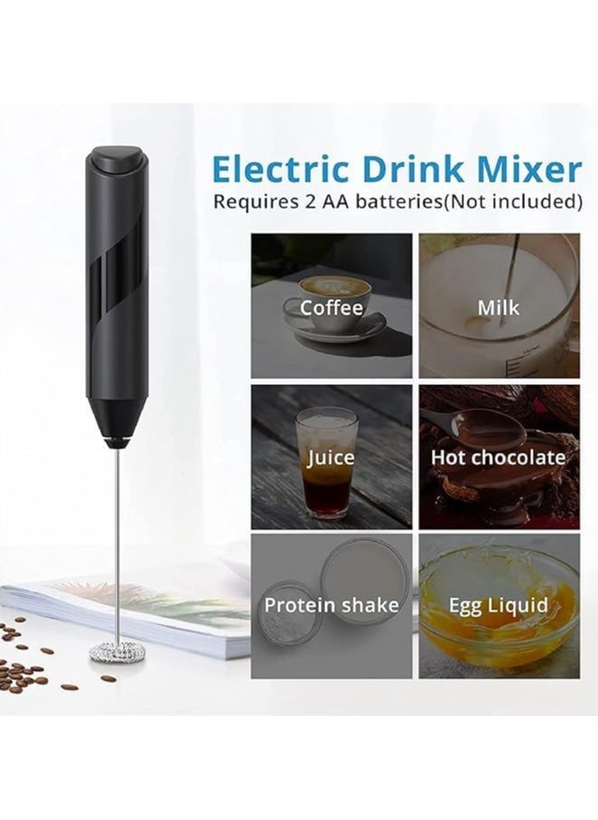 INFLUX INFLUX Electric Milk Frother and Coffee Blender - Hand Mixer for Coffee, Milk, and More | Compact Coffee Machine Accessory, Perfect for Turkish Coffee Maker & Kitchen Use Coffee Frother Mini Whisk  - Image 4