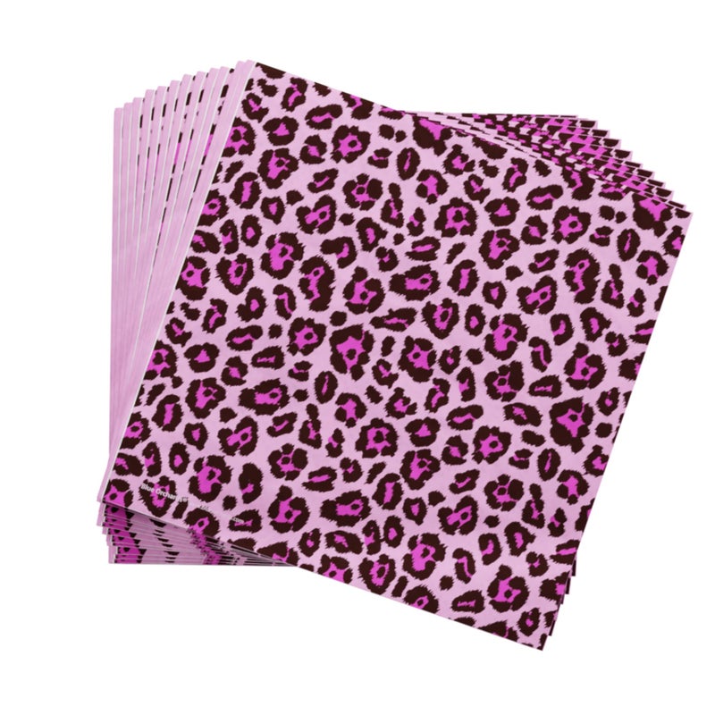 Blue Orchards Pink Leopard Deluxe Party Supplies Pack (124 Pieces for 16 Guests) - Cheetah Party Decorations, Two Wild Birthday for Girls - Blue Orchards - Image 5