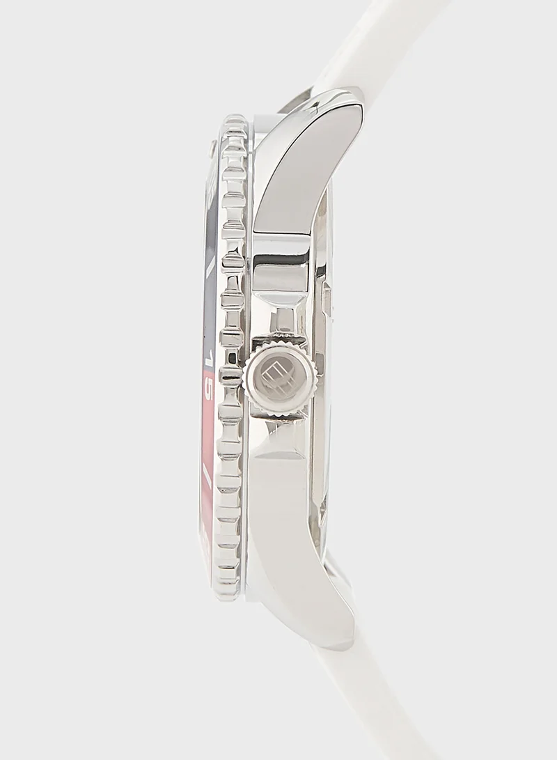 TOMMY HILFIGER Casual Pu Strap Analog Watch