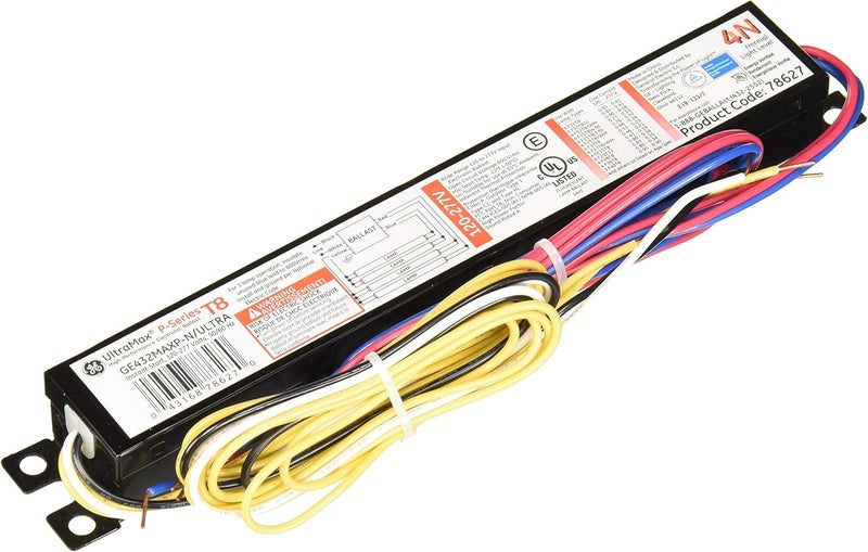 78627 GE432MAX-N/ULTRA LFL UltraMax Electronic High Efficiency Multivolt Instant Start Ballast for 4 or 3- F32T8