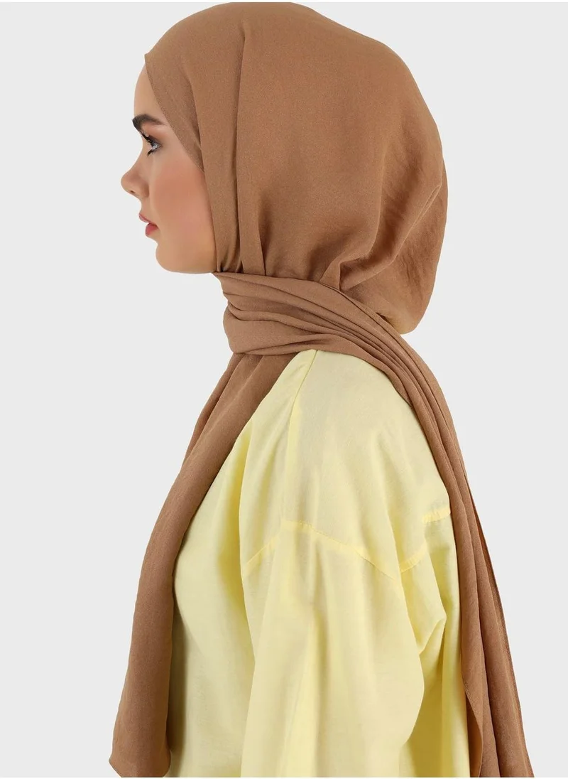 Tuva Shawl by Modanisa Crepe Shawl