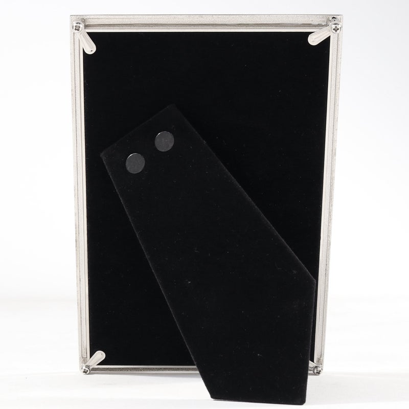 Lawrence Frames 713046 Metal with Hammer Effect  4x6  Silver - Image 3