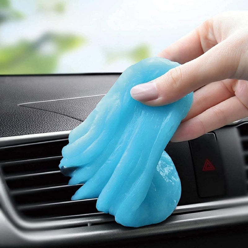 TICARVE Cleaning Gel for Car Detailing Putty Car Vent Cleaner Goo Cleaning Putty Gel Auto Detailing Tools Car Interior Cleaner Dust Cleaning Mud for Cars Dust Cleaner Slime Keyboard Cleaner Gel (1Pack) - Image 1