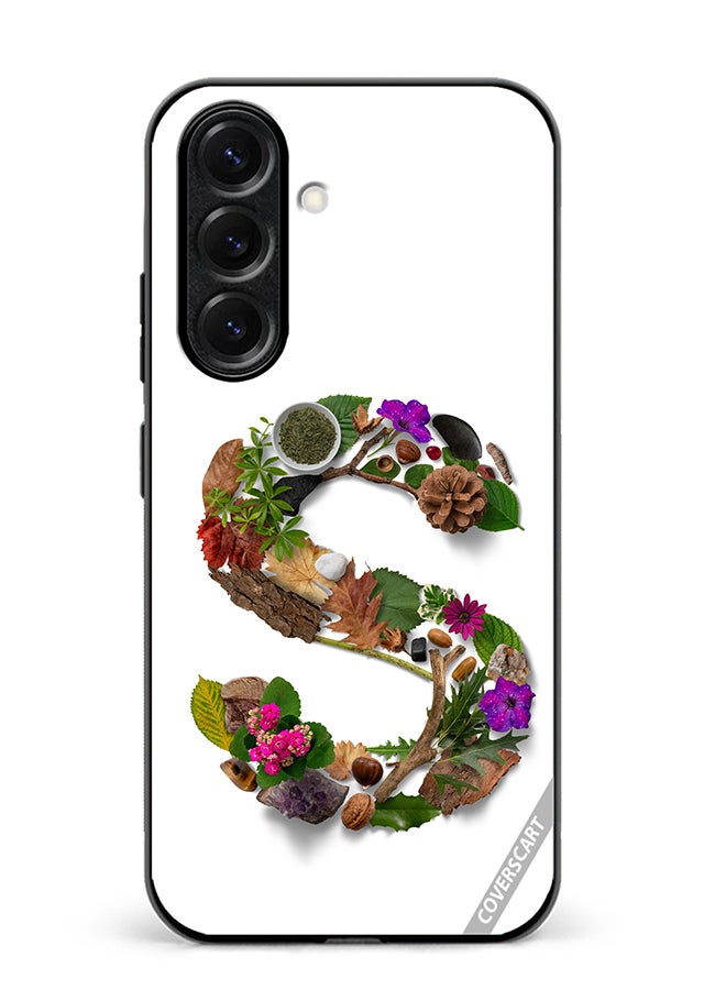 VR CREATIVE Protective Case Cover For Samsung Galaxy S25 Plus Alphabet S Design Multicolour