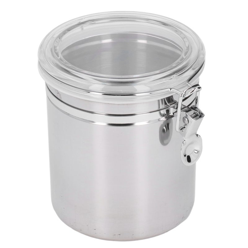 Stainless Steel Can: 304 Stainless Steel Airtight Canister - Multi-Purpose Food Storage Container for Home Kitchen Bulk Food, Tea, Milk Powder and Leftovers Storage - Image 4