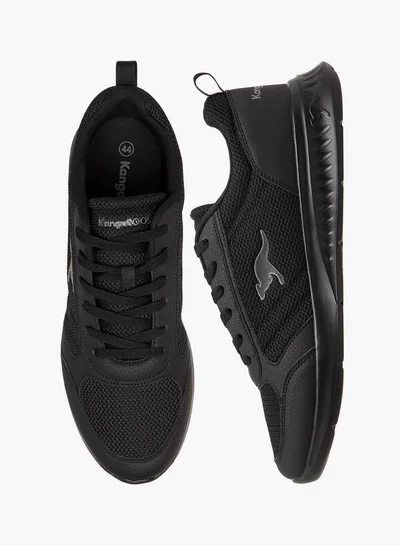 kangaROOS Men's Textured Sports Shoes with Lace-Up Closure
