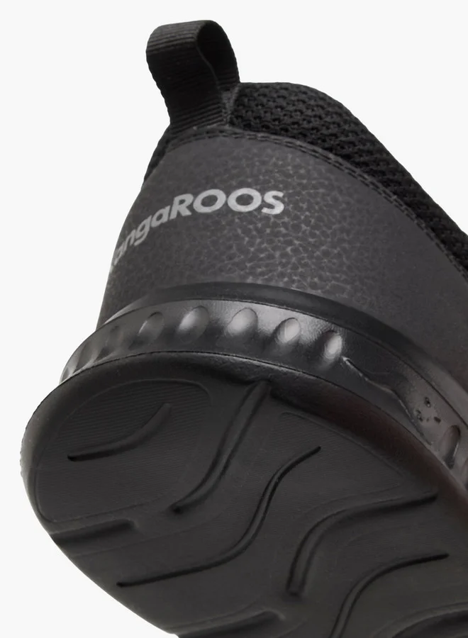 kangaROOS Men's Textured Sports Shoes with Lace-Up Closure
