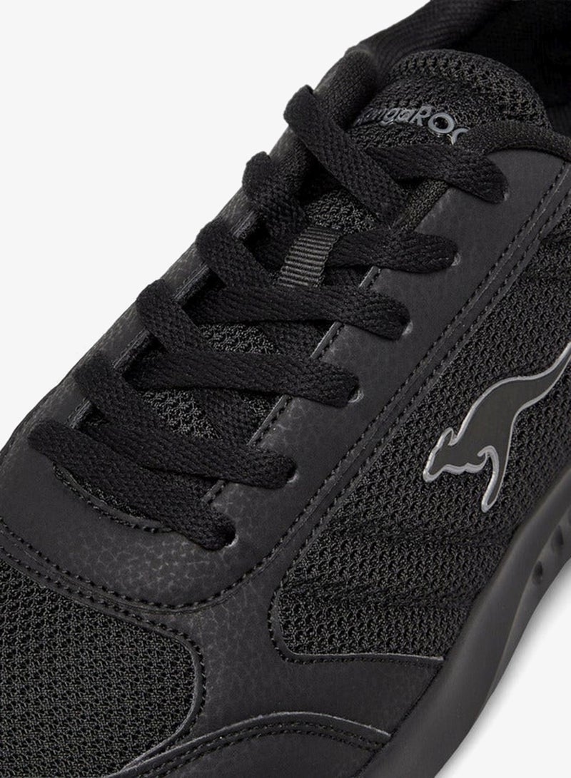 kangaROOS Men's Textured Sports Shoes with Lace-Up Closure - Image 4