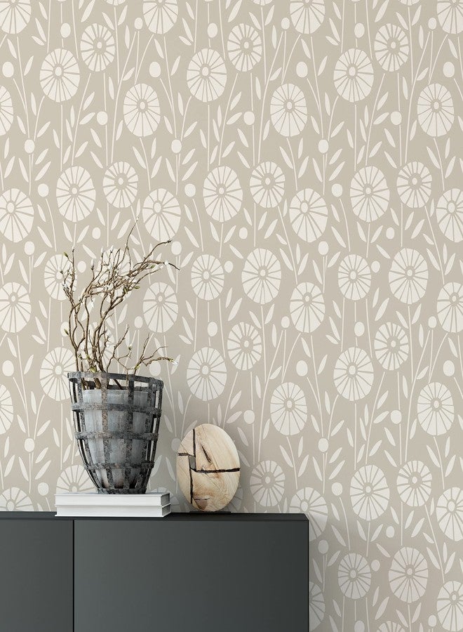Stencil Revolution Posies Garden Pattern Wall Stencil - Add A Designer Touch to Your Home - Garden Stencil, Wall Stencil Ideas, Stencil for Walls, Large Wall Stencils - Image 4
