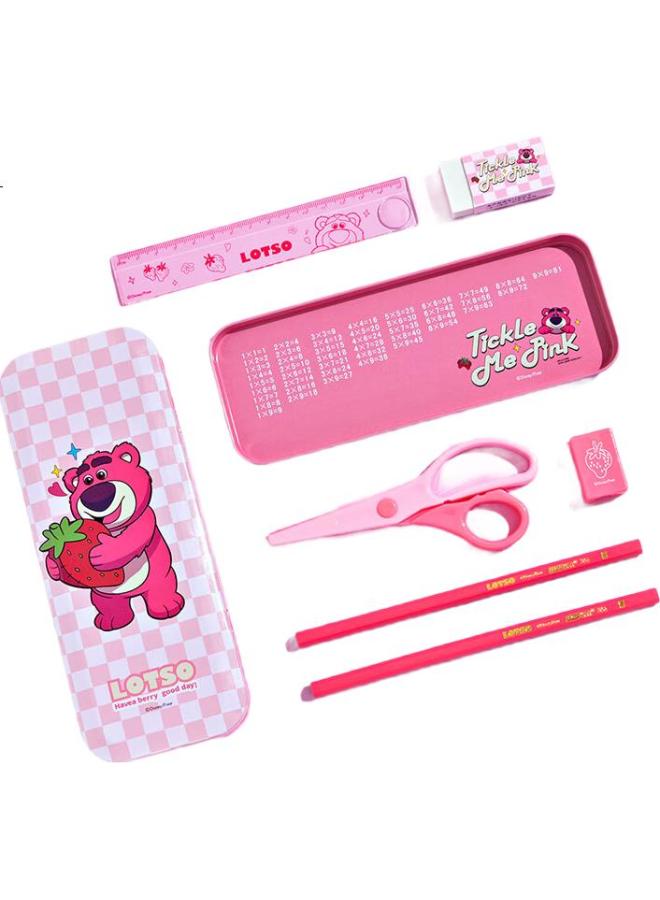 Disney Stationery Set, Elementary School First Grade And Kindergarten Learning Supplies Gift Box, Children'S Girls' New Year Birthday Gift, Strawberry Bear Dm0011T1 - Image 2