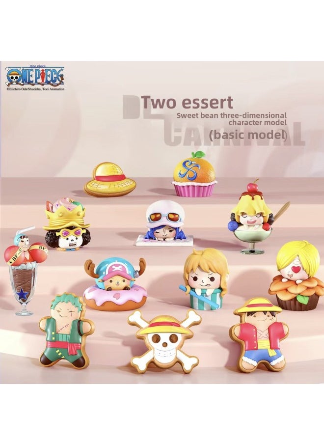 ماركة غير محددة ملصقات مغناطيسية أصلية من سلسلة Sweet Honey Bean من سلسلة Tide Play Blind Box Sea King Blind Bag مصنوعة يدويًا من Luffy بالجملة - اللون: Sea King شبه التشريح القنبلة الخامسة (يرجى أخذ 6 للصندوق بأكمله)  - Image 4