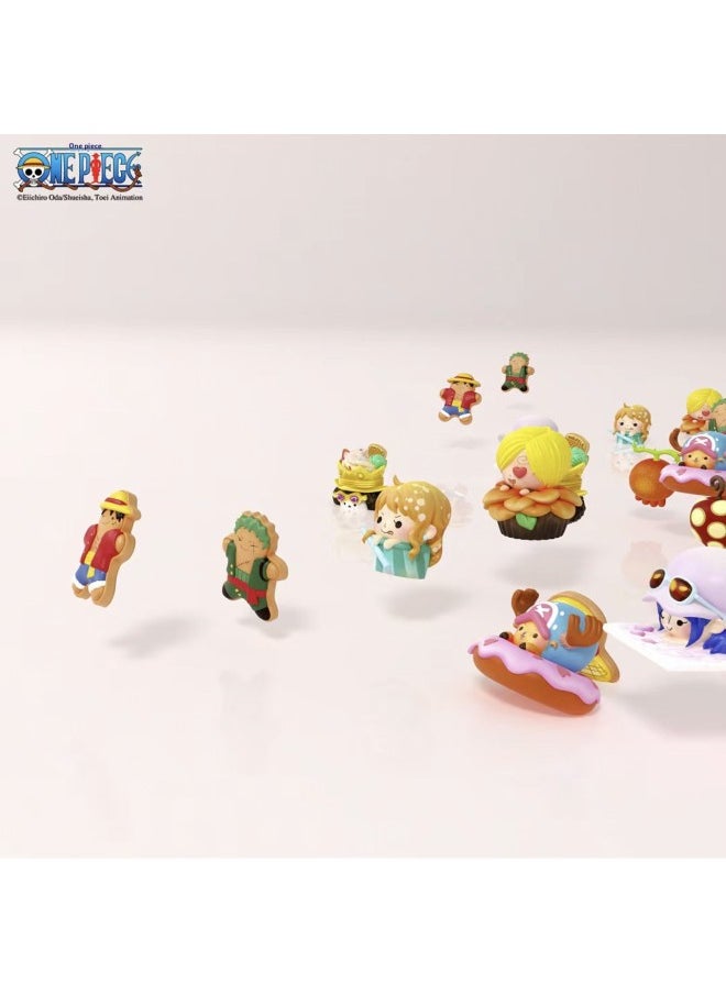 ماركة غير محددة ملصقات مغناطيسية أصلية من سلسلة Sweet Honey Bean من سلسلة Tide Play Blind Box Sea King Blind Bag مصنوعة يدويًا من Luffy بالجملة - اللون: Sea King شبه التشريح القنبلة الخامسة (يرجى أخذ 6 للصندوق بأكمله)  - Image 5