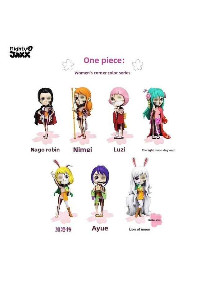 ماركة غير محددة ملصقات مغناطيسية أصلية من سلسلة Sweet Honey Bean من سلسلة Tide Play Blind Box Sea King Blind Bag مصنوعة يدويًا من Luffy بالجملة - اللون: Sea King شبه التشريح القنبلة الخامسة (يرجى أخذ 6 للصندوق بأكمله)  - Image 1