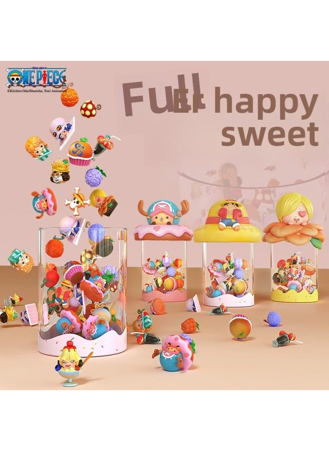 ماركة غير محددة ملصقات مغناطيسية أصلية من سلسلة Sweet Honey Bean من سلسلة Tide Play Blind Box Sea King Blind Bag مصنوعة يدويًا من Luffy بالجملة - اللون: Sea King شبه التشريح القنبلة الخامسة (يرجى أخذ 6 للصندوق بأكمله)  - Image 3