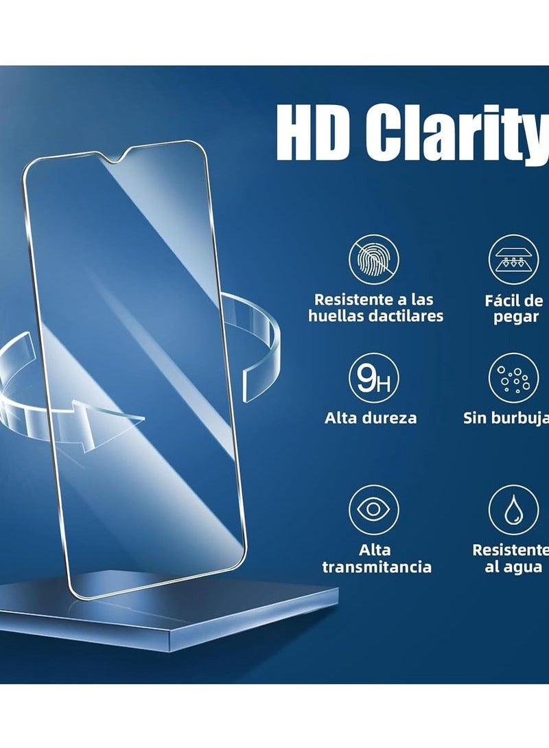 TIGER Samsung Galaxy A26 5G 2025 Shockproof Clear Case with 2-Pack Tempered Glass Screen Protector | Transparent Protective Bumper Cover with Edge-to-Edge Full Screen Coverage | Slim Anti-Yellow Case for Samsung A26 | Drop-Resistant & Scratch-Proof - Image 4