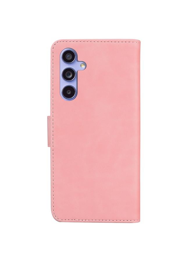 S-TOP Case For Samsung Galaxy S23 FE 5G Skin Feel Pure Color Flip Leather Phone Case - Image 3