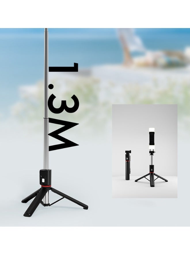 Selfie Sticks Tripod,Separate design smartphone tripod Stand with Wireless Remote Control and Double fill light Portable Retractable Cell Phone Tripod for iPhone/Samsung/GoPro/Android Phone - Image 4