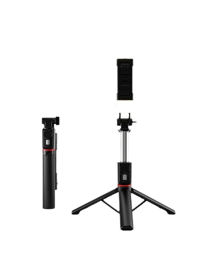 Selfie Sticks Tripod,Separate design smartphone tripod Stand with Wireless Remote Control and Double fill light Portable Retractable Cell Phone Tripod for iPhone/Samsung/GoPro/Android Phone - Image 1
