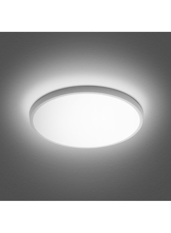 NIBEMINENT 6500-7000K Round LED Ceiling Light White  - Image 3