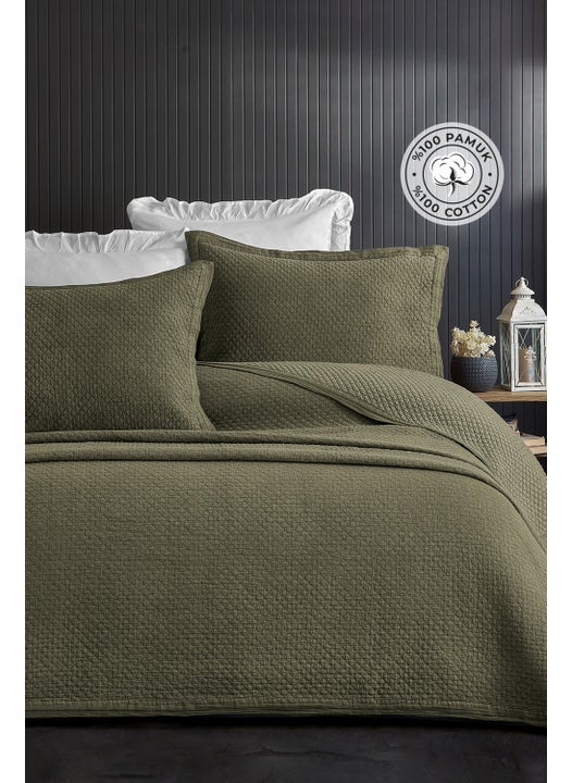 Cotton Double Special Stone Washed Bedspread Luxury Soft Durable Modern Vitali