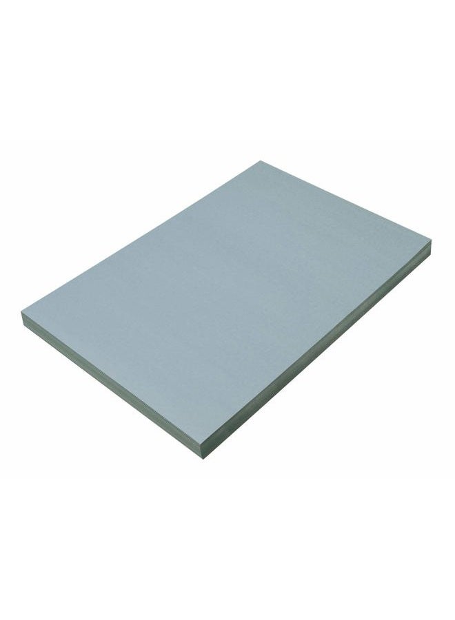 PACON SunWorks Construction Paper, Sky Blue, 12" x 18", 100 Sheets - Image 1