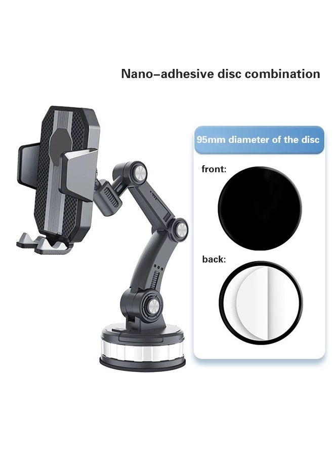 Car Mobile Phone Holder For Dashboard/Windshield Car Mount Ultra Stable Car Mobile Holder With Strong Suction Cup Car  Stand - Image 2