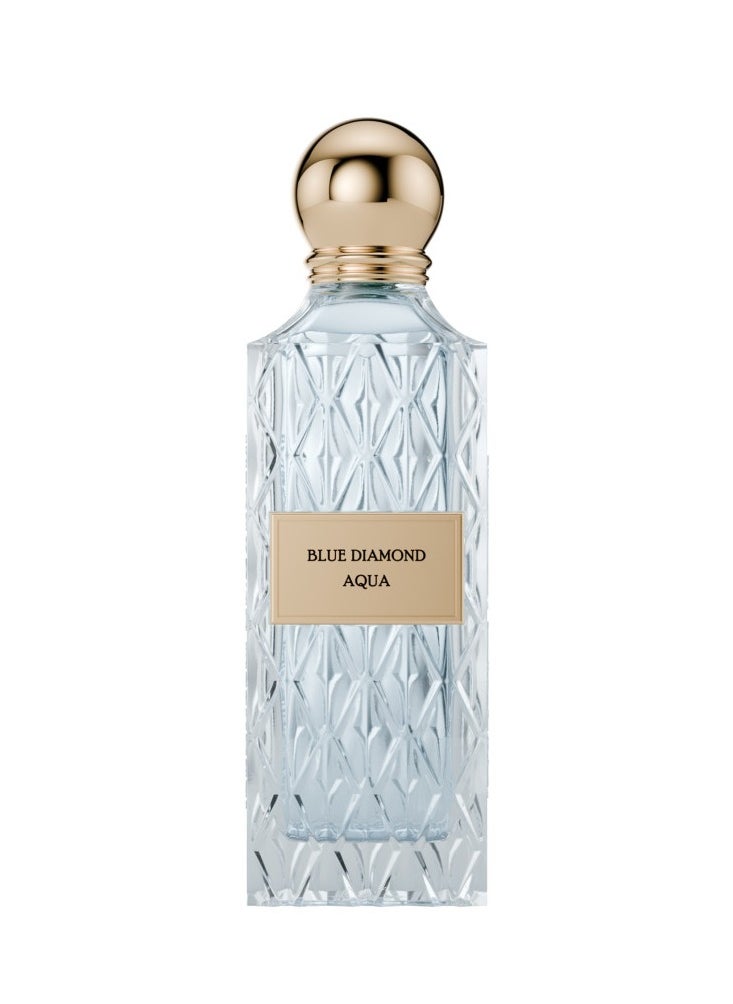 IBRAHEEM AL.QURASHI Ibraheem Al Qurashi Blue Diamond Aqua Eau de Parfum – 200ml | Fresh Aquatic & Woody Fragrance | Long-Lasting Scent with Musk & Incense  - Image 2